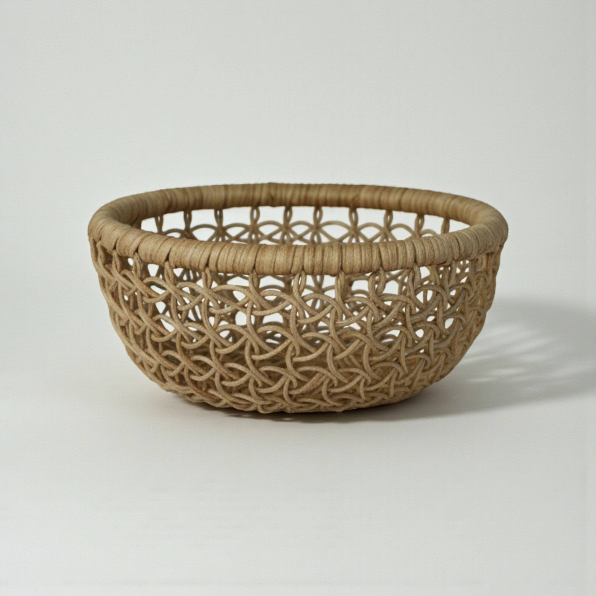Medium Open Bowl Rattan Basket by Ashland®